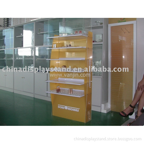 floor cosmetic displays